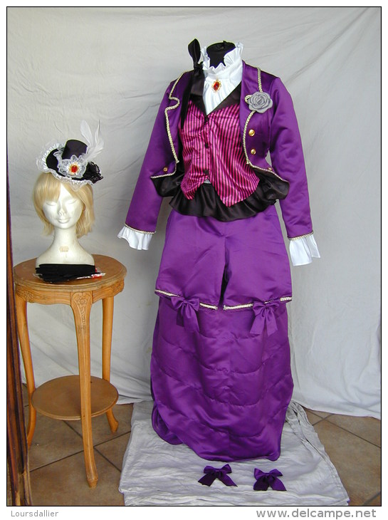 BLACK BUTLER Kuroshitsuji ALOIS TRANCY COSPLAY Manga  COSTUME MAGNIFIQUE Et NEUF - Produits Dérivés