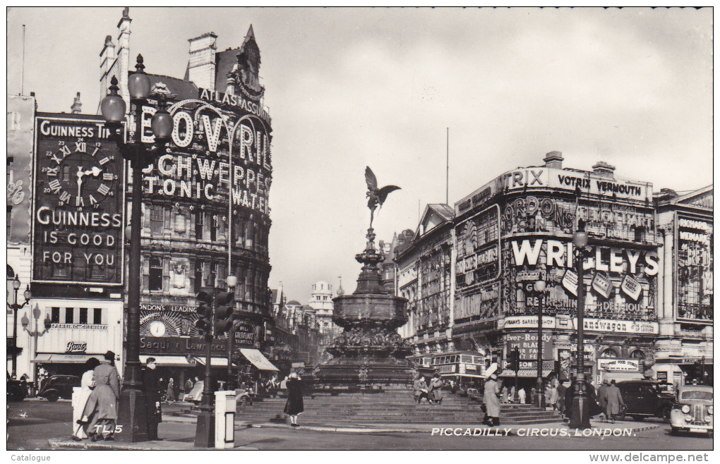 CPSM LONDON -  PICCADILLY CIRCUS - Piccadilly Circus