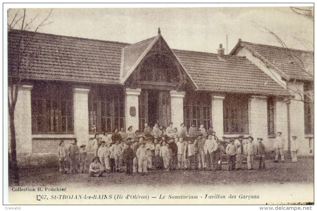 17 -  SAINT ROJAN LES BAINS - Sanatorium, Pavillon Des Garçonsd - Ile D'Oléron