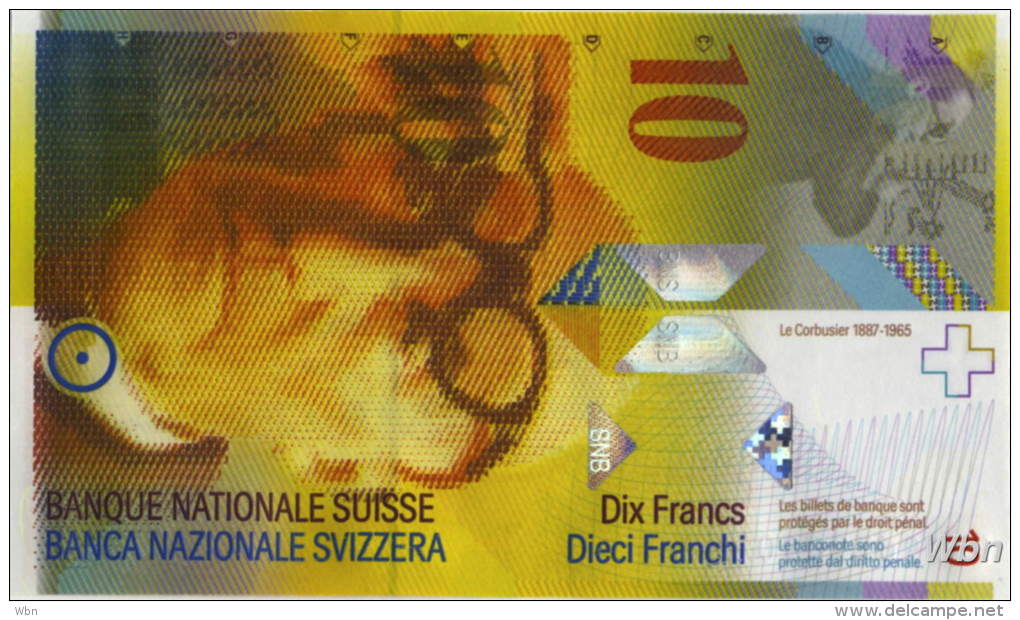 Switzerland 10 Francs (P67b) 2006 -UNC- - Suiza