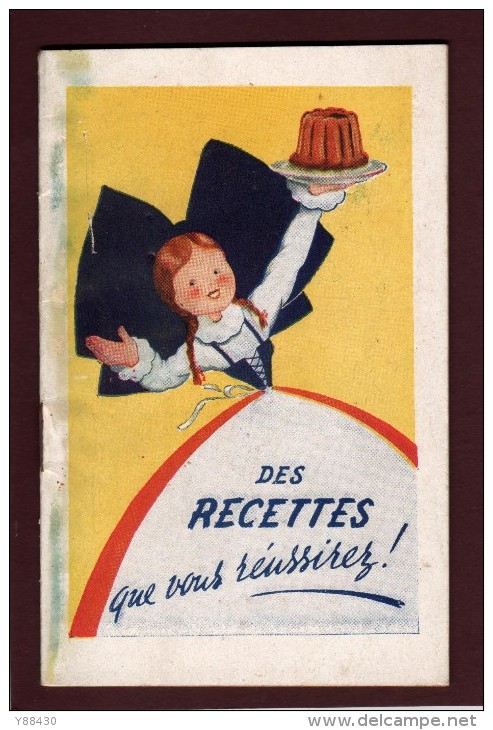 LEVURE  ALSACIENNE - Livret Publicitaire De 39 Recettes - 28 Pages - Année 1950 - 4 Scannes - Matériel Et Accessoires