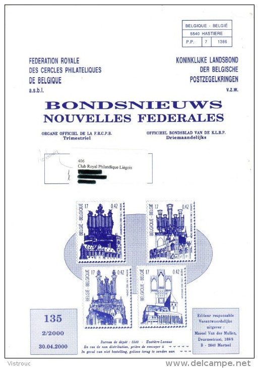 Nouvelles Fédérales - N° 135 - Année 2/200 - FR/NL - Sommaire En Scan 2. - Français