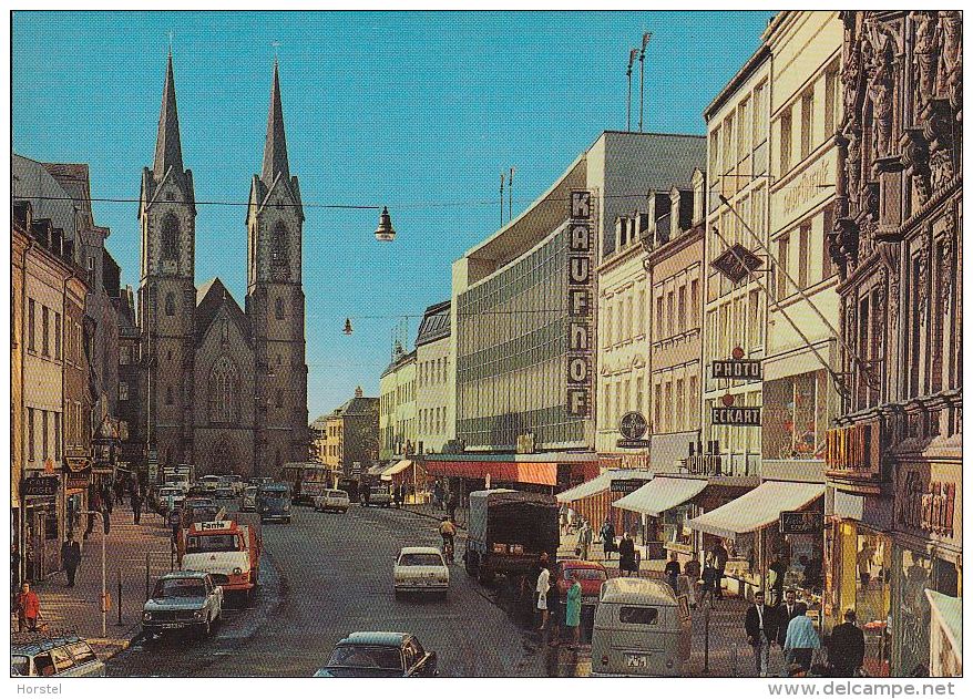 D-95028 Hof - Altstadt Und Marienkirche - Kaufhof - Cars - VW Bus - Opel Kadett - Hof