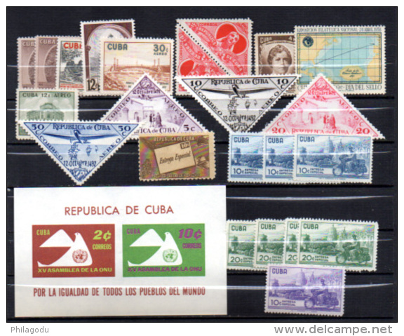 Lot Séries Diverses, Entre 269 Et  Ex266, Cote 232 €, - Unused Stamps