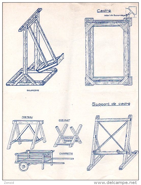 Notice "Bricolbois" - Jouet Scientifique Pour Réalisation De Maquettes - Material Y Accesorios