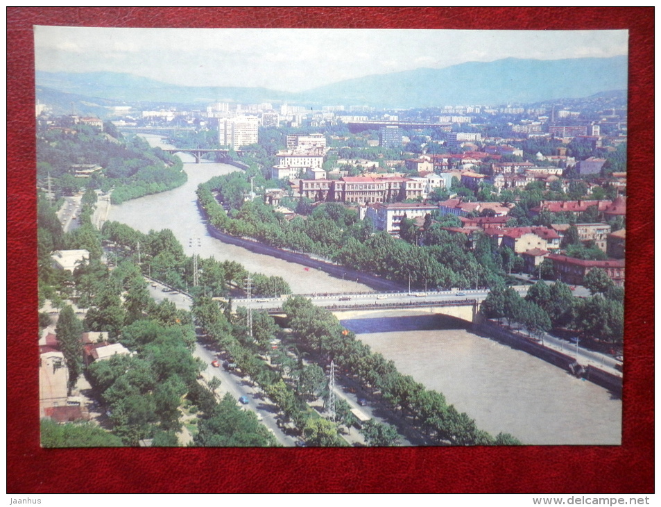 Embankment Of The Kura Right Bank - Tbilisi - 1985 - Georgia USSR - Unused - Georgia