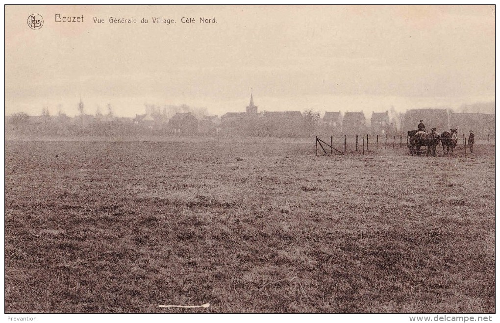 BEUZET - Vue Générale Du Village, Côté Nord - Gembloux