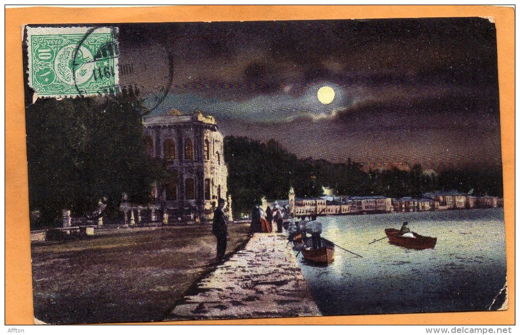 Turkey 1911 Postcard Mailed To Canada - Storia Postale