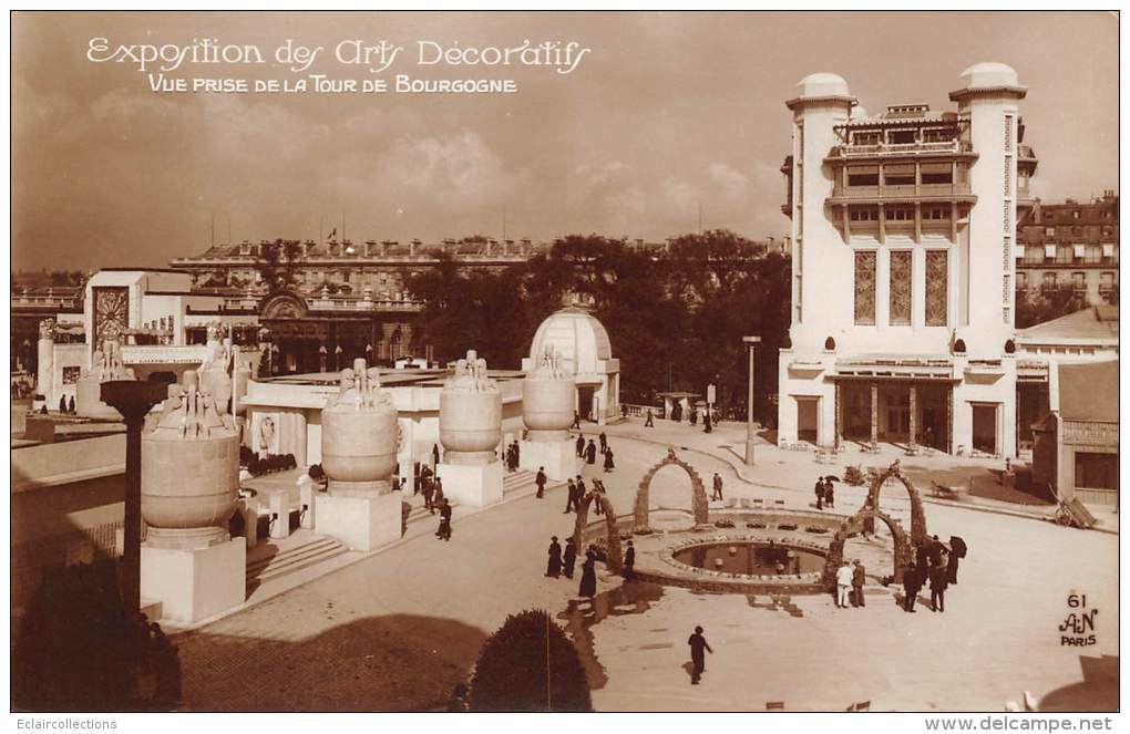 Paris   75   Exposition De Arts Décoratifs  1925   Vue Prise De La Tour De Bourgogne - Exposiciones