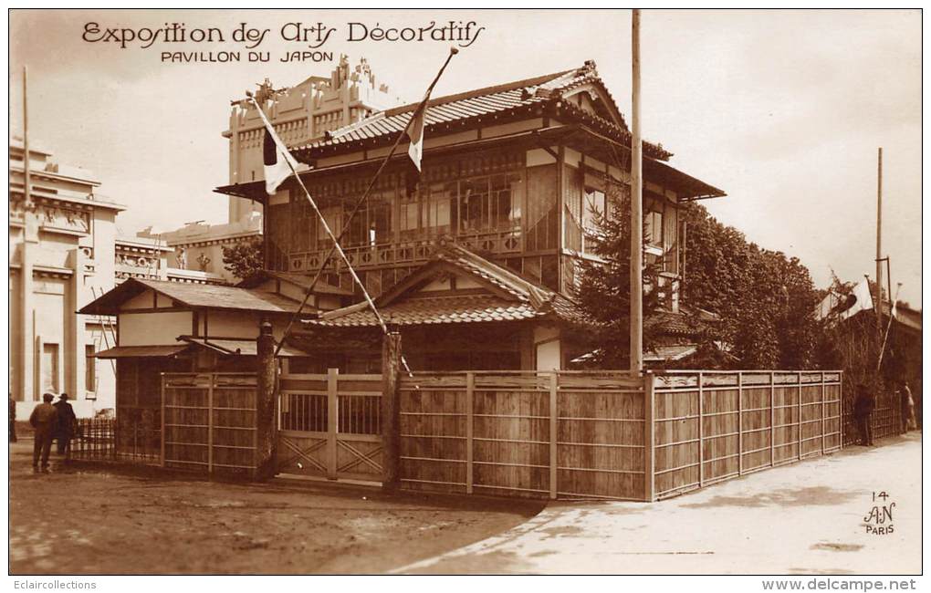 Paris   75   Exposition De Arts Décoratifs  1925  Pavillon Du Japon - Expositions