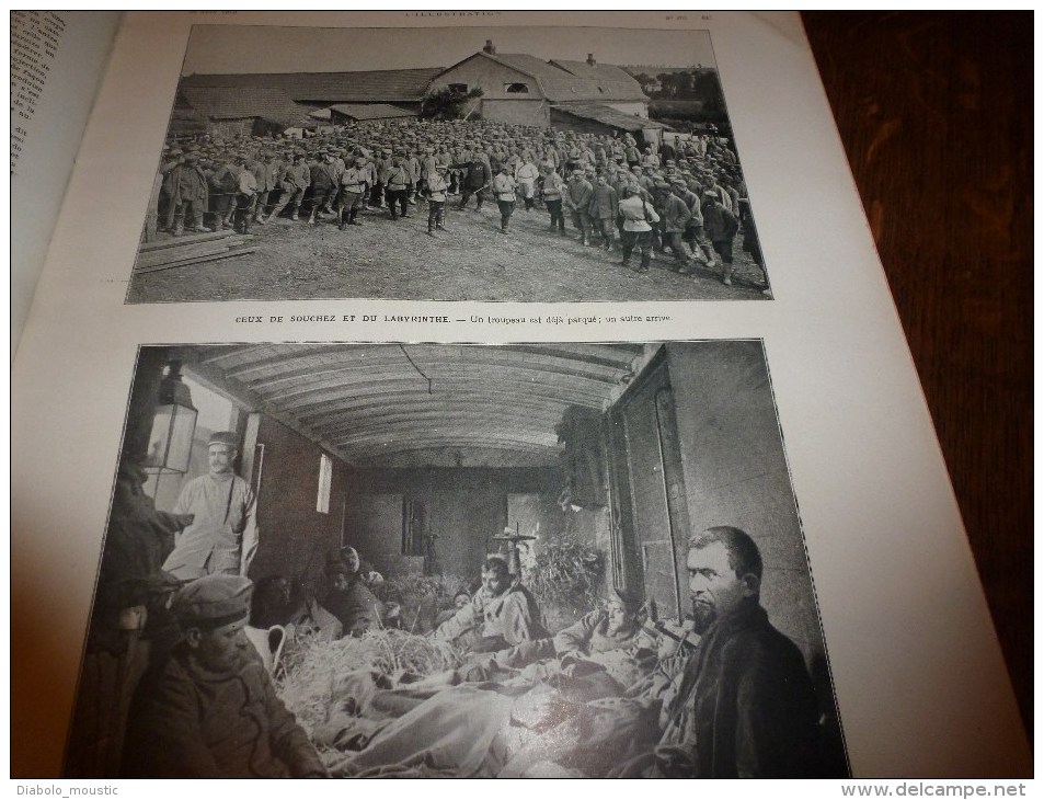 1915  GUERRE: Elève de RODIN à Rossen;VENISE;Raid à CARLSRUHE;Fabrication OBUS au CREUSOT;Pilote Warreford se tue à BUC