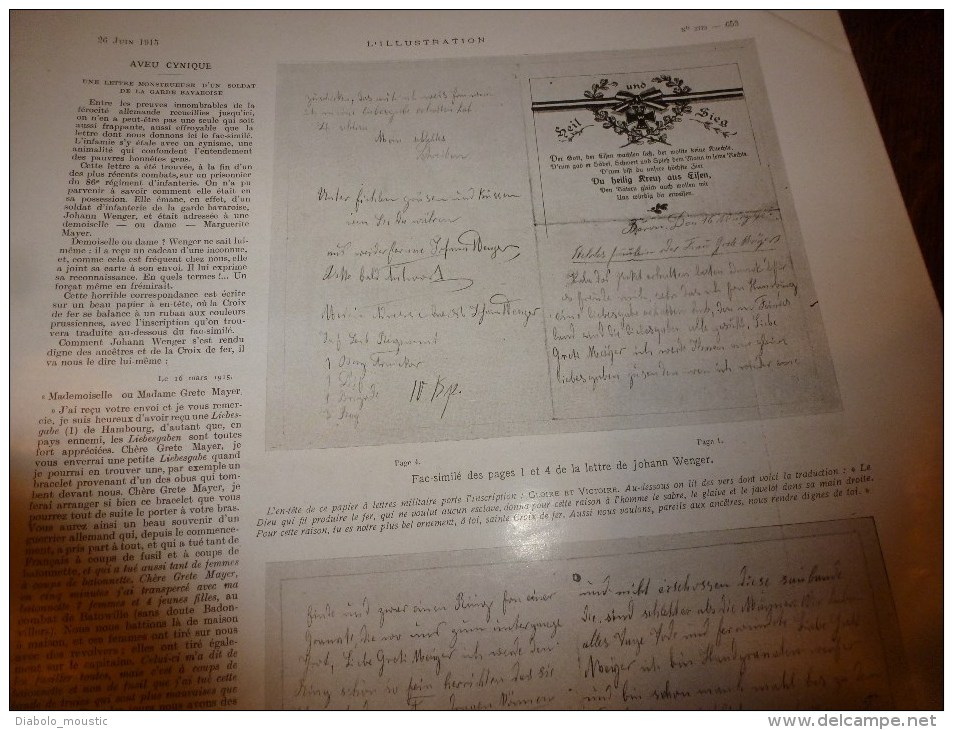 1915  GUERRE: Elève de RODIN à Rossen;VENISE;Raid à CARLSRUHE;Fabrication OBUS au CREUSOT;Pilote Warreford se tue à BUC