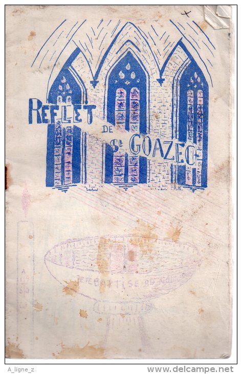 REF EX  Revue Paroissialle Vers 1960 Reflet De Saint St Goazec Par R Keraval Curée De La Commune - Documents Historiques