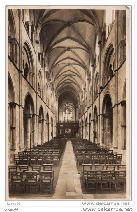 POSTCARD 1920 CA. CHICHESTER CATHEDRAL - Chichester