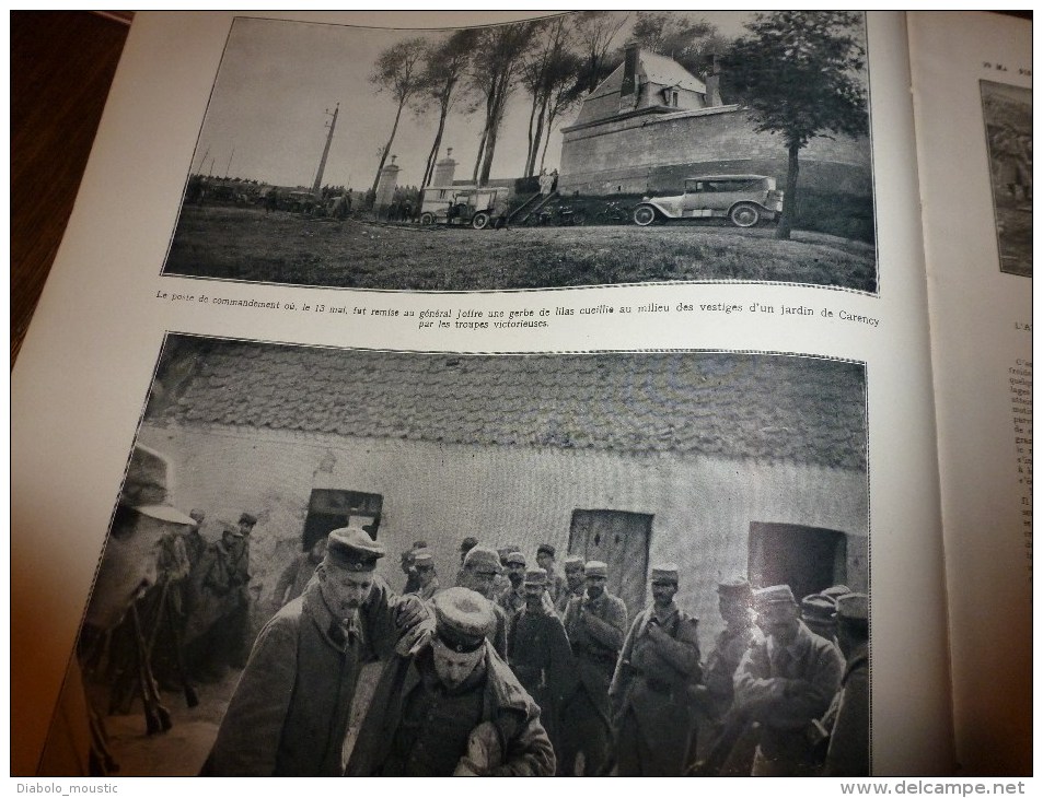 1915 GUERRE:Grande Photo Du Général Cardona;Portrait Couleur Du Général DUBAIL;Lorette;En SERBIE; En ITALIE; ROME...etc - L'Illustration