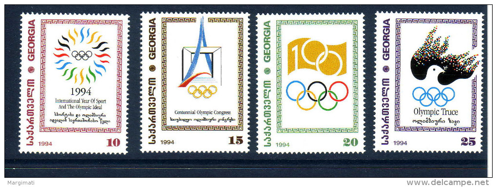 Georgia 1995. I.O.C. 4v. MNH. Pf.** - Georgia