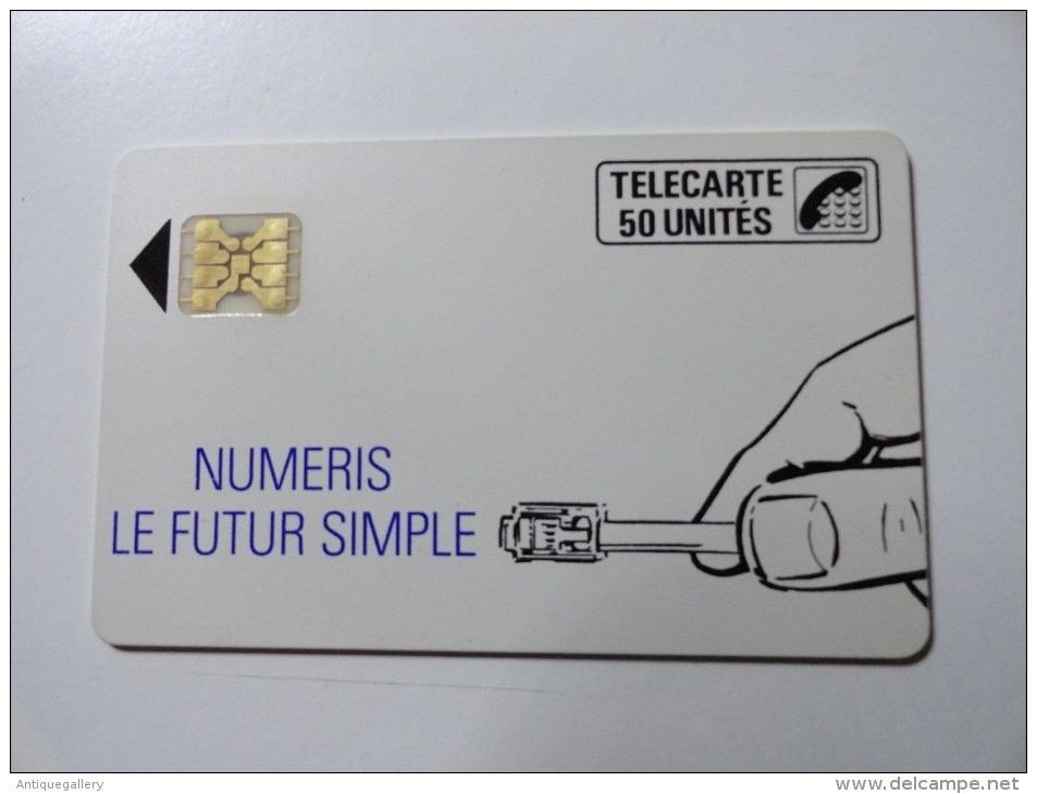 RARE : NUMERIS LE FUTUR SIMPLE MINT CARD - Interner Gebrauch