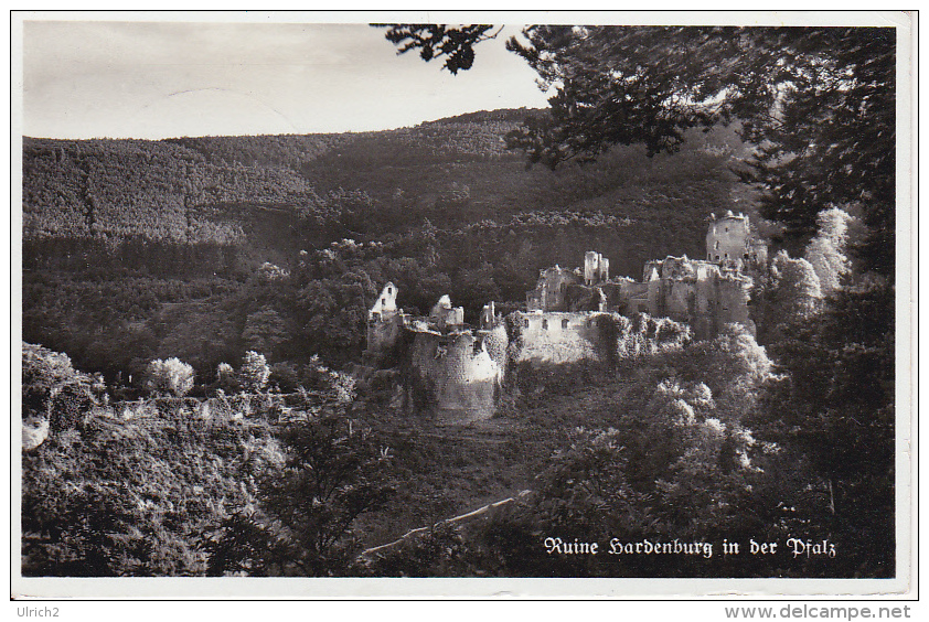 AK Ruine Hardenburg In Der Pfalz - - 1940 (10158) - Bad Duerkheim