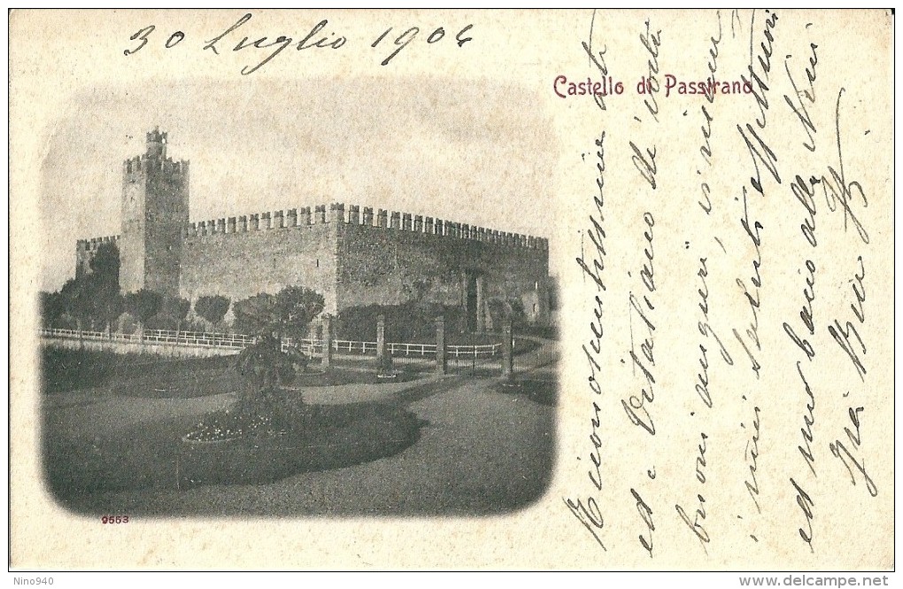 PASSIRANO (BS) - CASTELLO - F/P - V: 1904 - I - Brescia