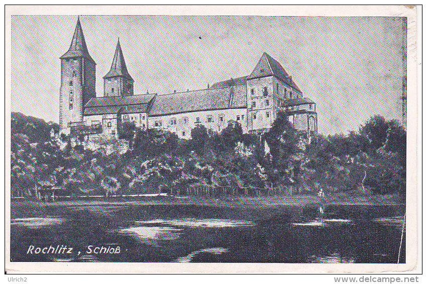 AK Rochlitz - Schloß - Künstlerkarte - Druckvorlage Mit Genehmigung - 1947 (10173) - Rochlitz