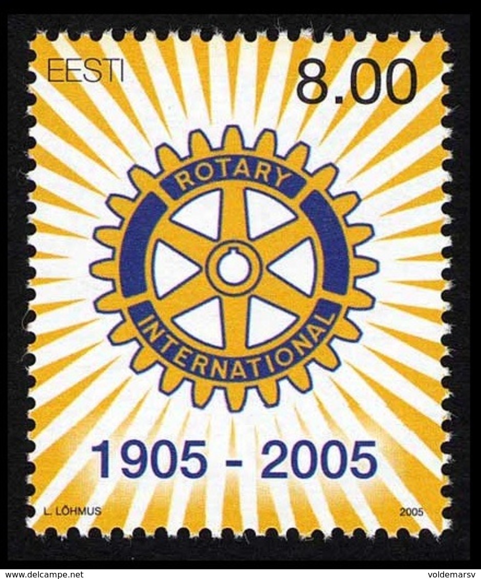 Estonia 2005 Mih. 505 Rotary International MNH ** - Estonia