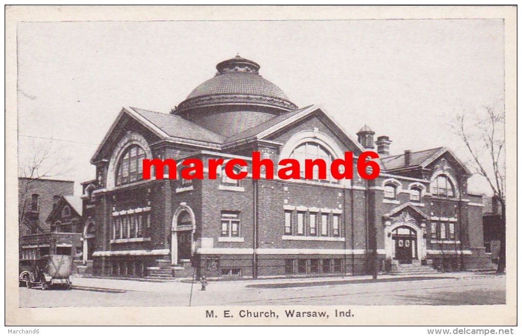 états Unis Indiana Warsaw M E Church - Autres & Non Classés