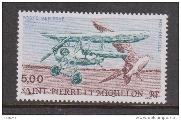 St Pierre & Miquelon 1990 Airmail Pou De Ciel 5 Fr Plane MNH - Neufs