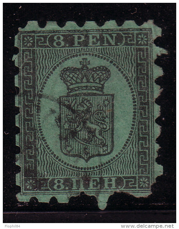 FINLANDE - N°6 - OBLITERE - COTE 225€. - Used Stamps