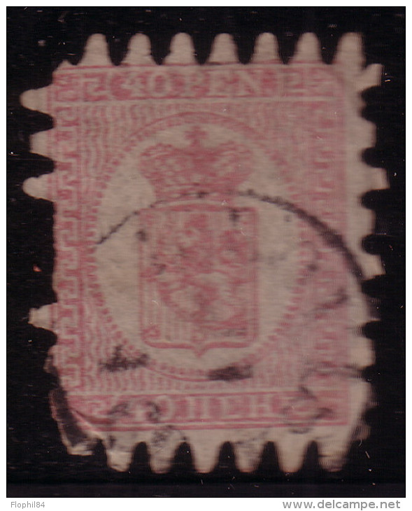 FINLANDE - N°9 - OBLITERE - COTE 90€. - Used Stamps