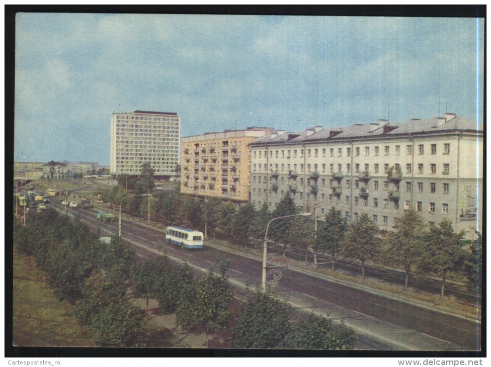 Minsk-partizansky Avenue-unused,perfect Shape - Wit-Rusland
