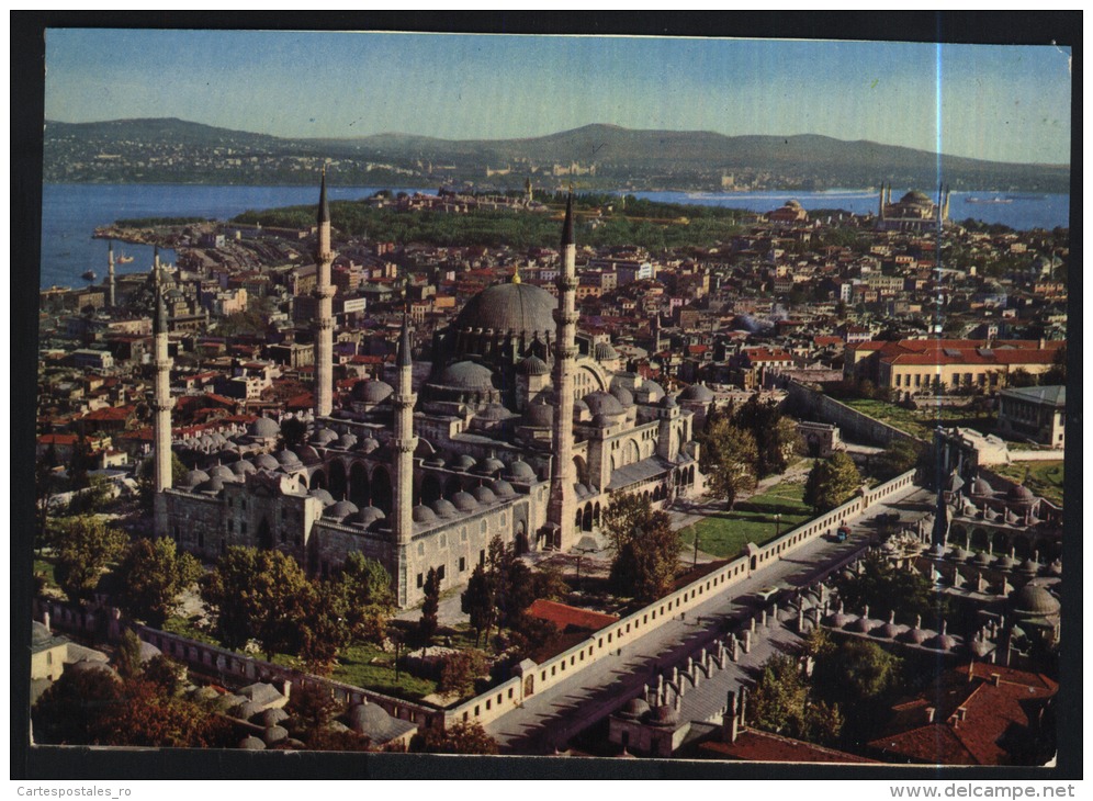 Istanbul-the Mosque Of Suleymaniye- Mosque Mosquee Unused,perfec T Shape - Islam