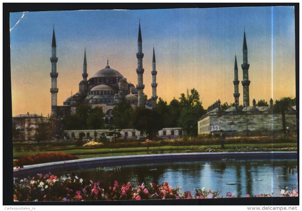 Istanbul-sultan Ahmet Mosque- Mosque Mosquee Unused,perfect Shape - Islam