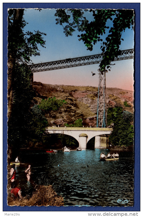 03 SAINT BONNET DE ROCHEFORT Ile De Rouzat, Le Pont Et Le Viaduc ; Barques - Animée - Other & Unclassified