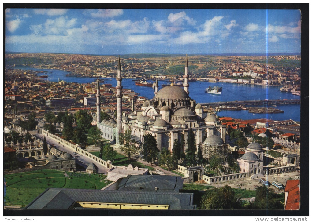 Istanbul-the Mosque Of Soliman- Mosque Mosquee Used,perfect Shape - Islam