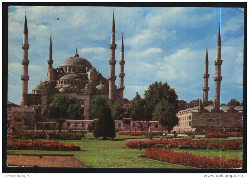 Istanbul-the Mosque Of Ahmet- Mosque Mosquee Used,perfect Shape - Islam