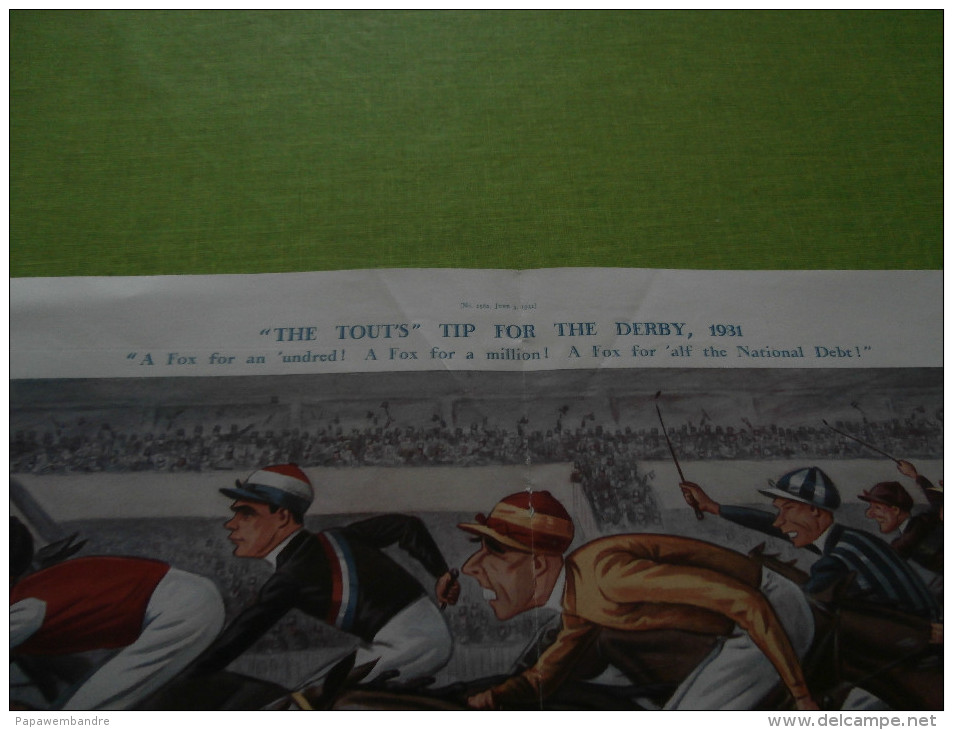 The Tout "Tip For The Derby 1931" A E Bestall "Coquette" The Tatler June 3 1931 - Estampes & Gravures