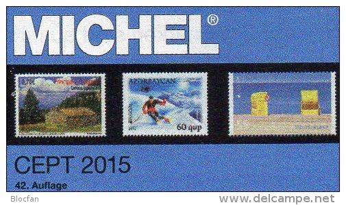 CEPT Michel Briefmarken Katalog 2015 Neu 54€ + JG-Tabelle EUROPA Vorläufer EG NATO EFTA KSZE Symphatie 978-3-95402-096-6 - Tedesco
