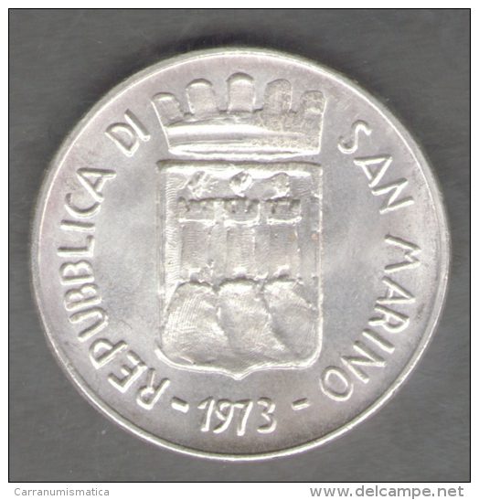 SAN MARINO 500 LIRE 1973 AG SILVER - San Marino