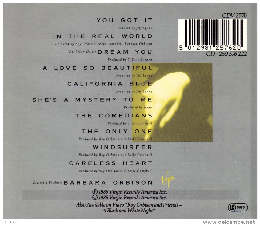 CD - ROY ORBISON - Mystery Girl - Rock