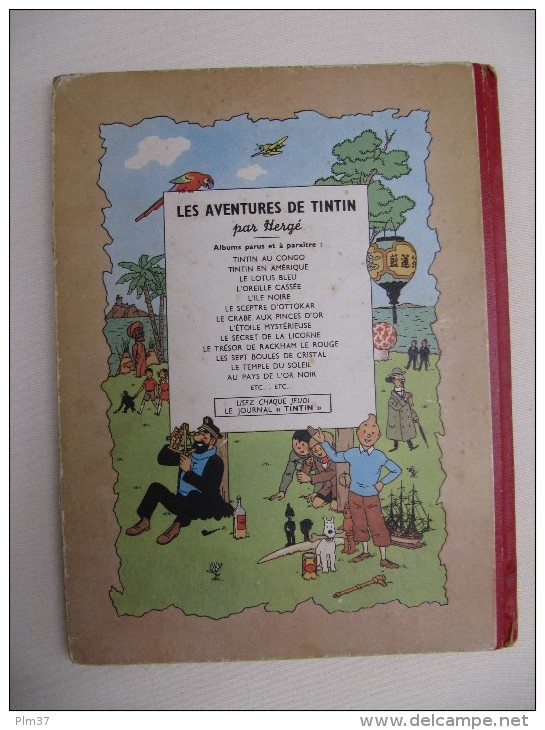 HERGE -  Les Aventures De TINTIN -  L'Etoile Mystérieuse - 1950 - Hergé