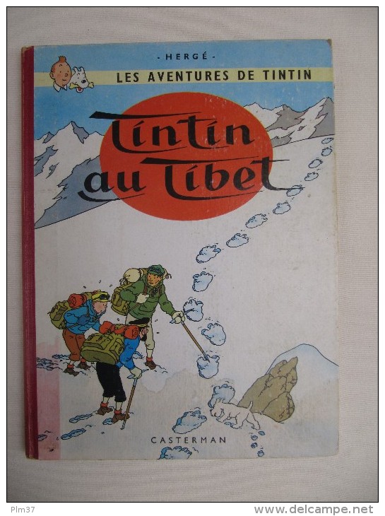 HERGE -  Les Aventures De TINTIN -  Tintin Au Tibet - E.O. 1960 - Hergé