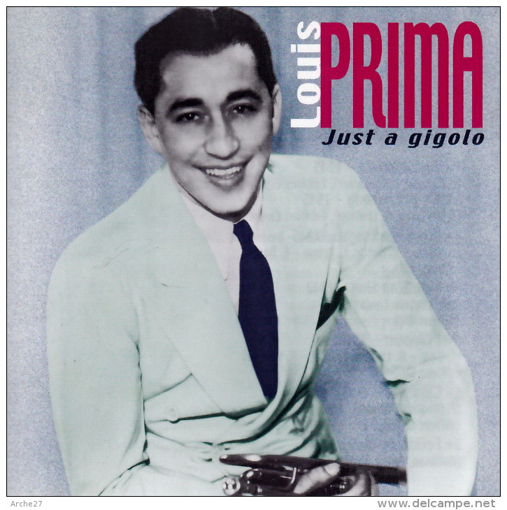 CD - LOUIS PRIMA - Just A Rigolo - Jazz
