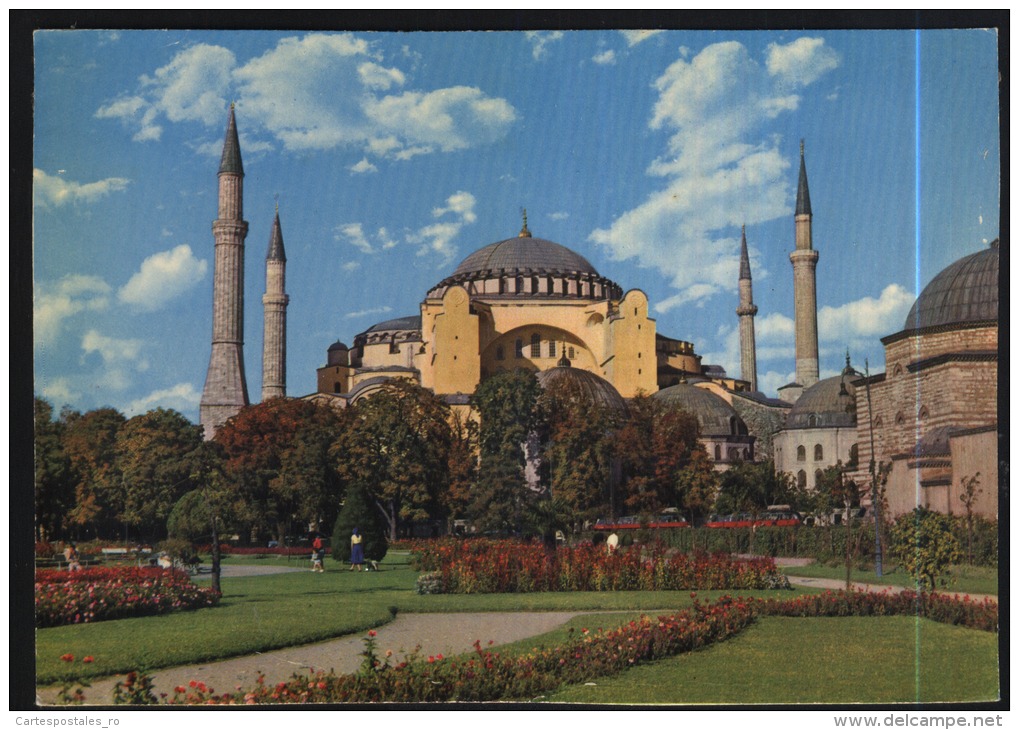 Istanbul-saint Sophia Museum- Mosque Mosquee Unused,perfect Shape - Islam