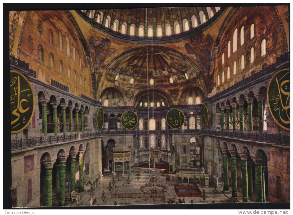 Turkey-st.sophia Museum- Mosque Mosquee Unused,perfect Shape - Islam