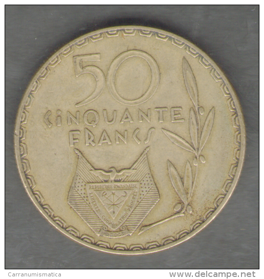 RWANDA 50 FRANCS 1977 - Rwanda