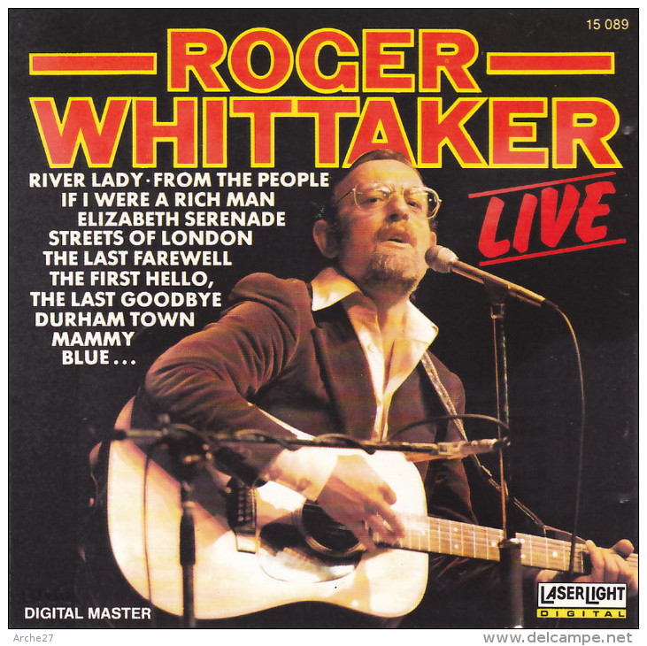 CD - ROGER WHITTAKER - Live - Disco, Pop