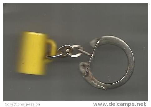 Porte-clefs , Bière , CHOPE A BIERRE JAUNE ,  Frais Fr : 1.80€ - Porte-clefs