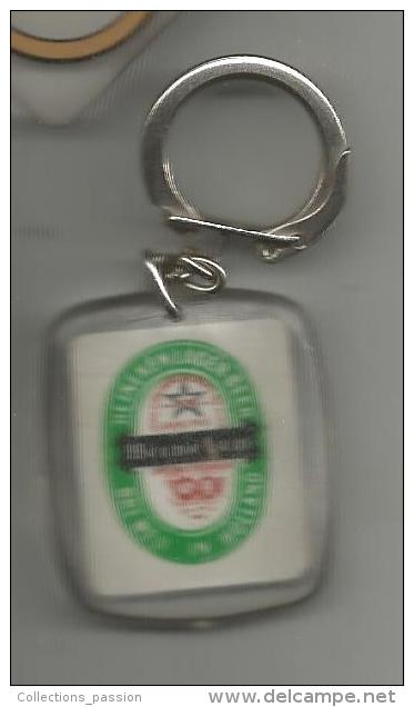 Porte-clefs , Bière , HEINEKEN , Ets VEYRAC , ASNIERES ,  Frais Fr : 1.80€ - Porte-clefs