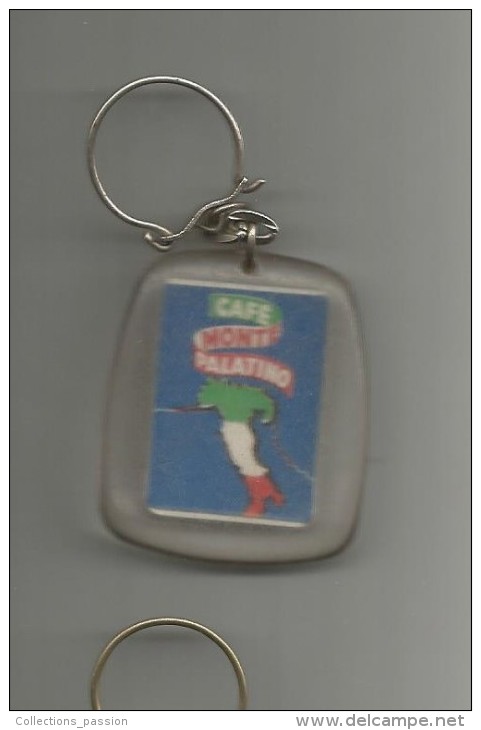 Porte-clefs , CAFE , MONTE PALATINO , Cafés L'heritier,  Frais Fr : 1.80€ - Porte-clefs