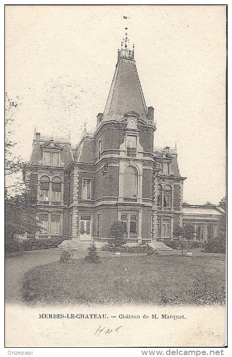 MERBES-LE-CHÂTEAU - Château De M. Marquet - Merbes-le-Chateau